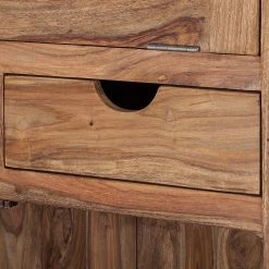 Wolf-Möbel Vaisselier Yoga - Sheesham massif - Naturel -loftscape Boutique brotschrank yoga sheesham massiv natur 1428612