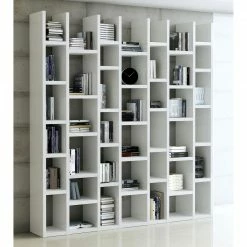 Loftscape Bibliothèque Emporior II - Blanc brillant - Largeur : 211 cm 6 Loftscape Bibliothèque Emporior II - Blanc brillant - Largeur : 211 cm -loftscape Boutique buecherregal emporior ii hochglanz weiss 2222494