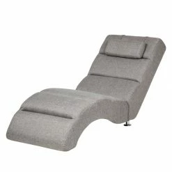 Fredriks Chaise longue de relaxation Califfo - Tissu gris