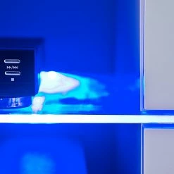 Fredriks Meuble TV Claire - Avec éclairage LED RVB -loftscape Boutique claire tv lowboard mit rgb led beleuchtung 1381383