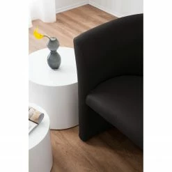 Mooved Fauteuil cocktail Sinclair - Imitation cuir -loftscape Boutique cocktailsessel sinclair kunstleder dunkelbraun 5141532