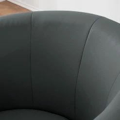 Mooved Fauteuil cocktail Sinclair - Imitation cuir 17 Mooved Fauteuil cocktail Sinclair - Imitation cuir -loftscape Boutique cocktailsessel sinclair kunstleder grau 5141492