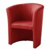 Mooved Fauteuil cocktail Sinclair - Imitation cuir -loftscape Boutique cocktailsessel sinclair kunstleder rot 5141540