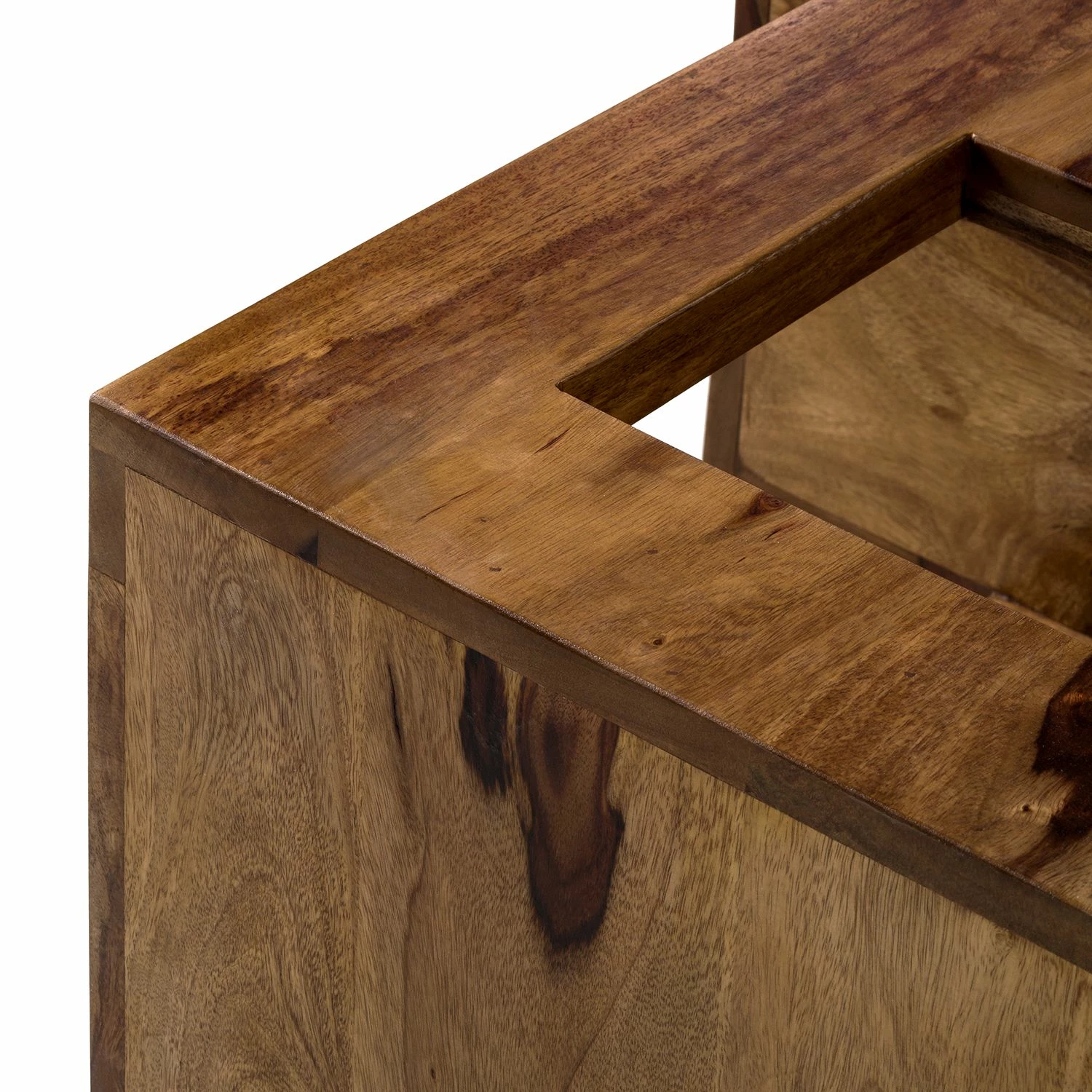 Ars Natura Table basse Amory - Sheesham massif 14 Ars Natura Table basse Amory - Sheesham massif – Image 12