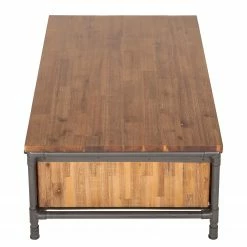 Ars manufacti Table basse Atelier I - Partiellement en acacia massif -loftscape Boutique couchtisch atelier i akazie teilmassiv 1832962