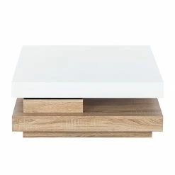Fredriks Table basse Emblaze - Blanc brillant / Imitation chêne Sonoma 25 Fredriks Table basse Emblaze - Blanc brillant / Imitation chêne Sonoma -loftscape Boutique couchtisch emblaze hochglanz weiss eiche sonoma dekor 1187762