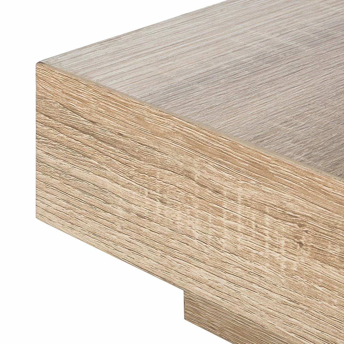 Fredriks Table basse Emblaze - Blanc brillant / Imitation chêne Sonoma 10 Fredriks Table basse Emblaze - Blanc brillant / Imitation chêne Sonoma – Image 8