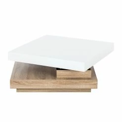 Fredriks Table basse Emblaze - Blanc brillant / Imitation chêne Sonoma 22 Fredriks Table basse Emblaze - Blanc brillant / Imitation chêne Sonoma -loftscape Boutique couchtisch emblaze hochglanz weiss eiche sonoma dekor 1187774