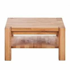 Ars Natura Table basse JanWOOD II - Bois massif - Duramen de hêtre naturel huilé -loftscape Boutique couchtisch janwood ii kernbuche 2809150