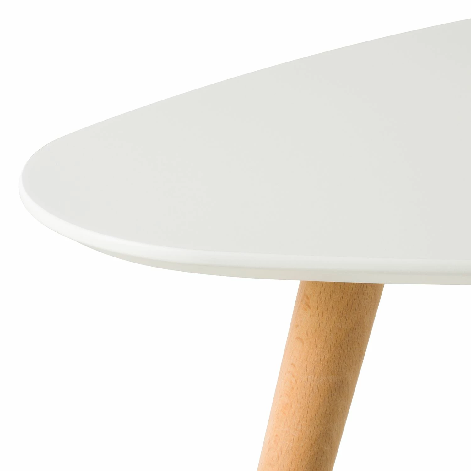 Mørteens Table basse Lilja I (lot de 2) - Partiellement en hêtre massif - Blanc mat 14 Mørteens Table basse Lilja I (lot de 2) - Partiellement en hêtre massif - Blanc mat – Image 12