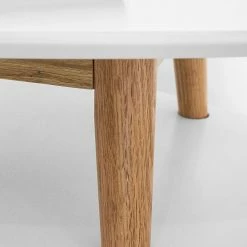 Mørteens Table basse Lindholm - Partiellement en chêne massif - Blanc 15 Mørteens Table basse Lindholm - Partiellement en chêne massif - Blanc -loftscape Boutique couchtisch lindholm weiss eiche massiv 1229490