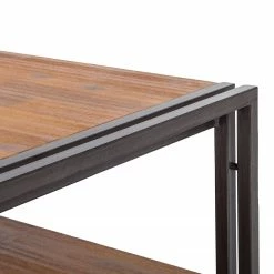 Ars manufacti Table basse Manchester III - Acacia massif / Acier -loftscape Boutique couchtisch manchester iii akazie massiv metall 4877644