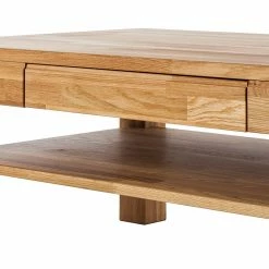 Ars Natura Table basse Mikkel - Chêne à nœuds huilé -loftscape Boutique couchtisch mikkel asteiche geoelt 1426097