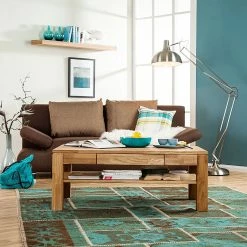 Ars Natura Table basse Mikkel - Chêne à nœuds huilé -loftscape Boutique couchtisch mikkel asteiche geoelt 1426222