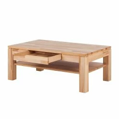 Ars Natura Table basse Mikkel - Duramen de hêtre huilé -loftscape Boutique couchtisch mikkel kernbuche geoelt 1432776