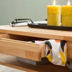 Ars Natura Table basse Mikkel - Duramen de hêtre huilé -loftscape Boutique couchtisch mikkel kernbuche geoelt 1432784