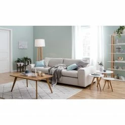Mørteens Tables gigognes Past (lot de 3) 14 Mørteens Tables gigognes Past (lot de 3) -loftscape Boutique couchtisch nambanwood massiv eiche 100 x 60 cm 4756824