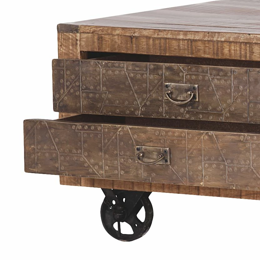 Ars manufacti Table basse Pintage - Manguier massif - Teinté et verni 6 Ars manufacti Table basse Pintage - Manguier massif - Teinté et verni – Image 4