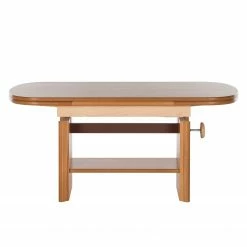 Modoform Table basse Temple Bar - Réglage de la hauteur et extensible - Duramen de hêtre partiellement massif -loftscape Boutique couchtisch temple bar hoehenverstell und erweiterbar kernbuche teilmassiv 3389973