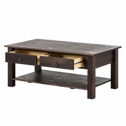 Maison Belfort Table basse Valmer II - Pin massif - Epicéa Havanna -loftscape Boutique couchtisch valmer ii kiefer massiv havanna 417177