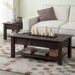 Maison Belfort Table basse Valmer II - Pin massif - Epicéa Havanna -loftscape Boutique couchtisch valmer ii kiefer massiv havanna 517728