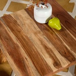 Wolf-Möbel Table basse Vision - Acacia massif - 58 x 58 cm -loftscape Boutique couchtisch vision akazie massiv 58 x 58 cm 4023324