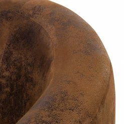 Fredriks Fauteuil pivotant Marvin - Aspect cuir vieilli - Marron 18 Fredriks Fauteuil pivotant Marvin - Aspect cuir vieilli - Marron -loftscape Boutique drehsessel marvin antiklederlook braun 348328