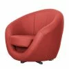 Fredriks Fauteuil pivotant Marvin - Rouge -loftscape Boutique drehsessel marvin kunstleder rot 1770490