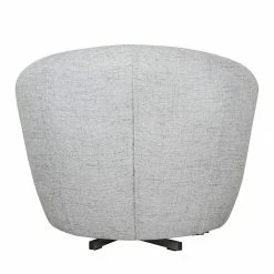 Fredriks Fauteuil pivotant Marvin - Argenté -loftscape Boutique drehsessel marvin strukturstoff silber 1756346