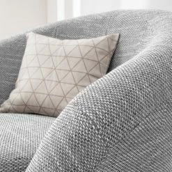 Fredriks Fauteuil pivotant Marvin - Argenté -loftscape Boutique drehsessel marvin strukturstoff silber 4904924