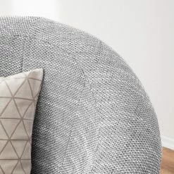 Fredriks Fauteuil pivotant Marvin - Argenté -loftscape Boutique drehsessel marvin strukturstoff silber 4904928