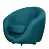 Fredriks Fauteuil pivotant Marvin - Tissu pétrole -loftscape Boutique drehsessel marvin webstoff petrol 394978