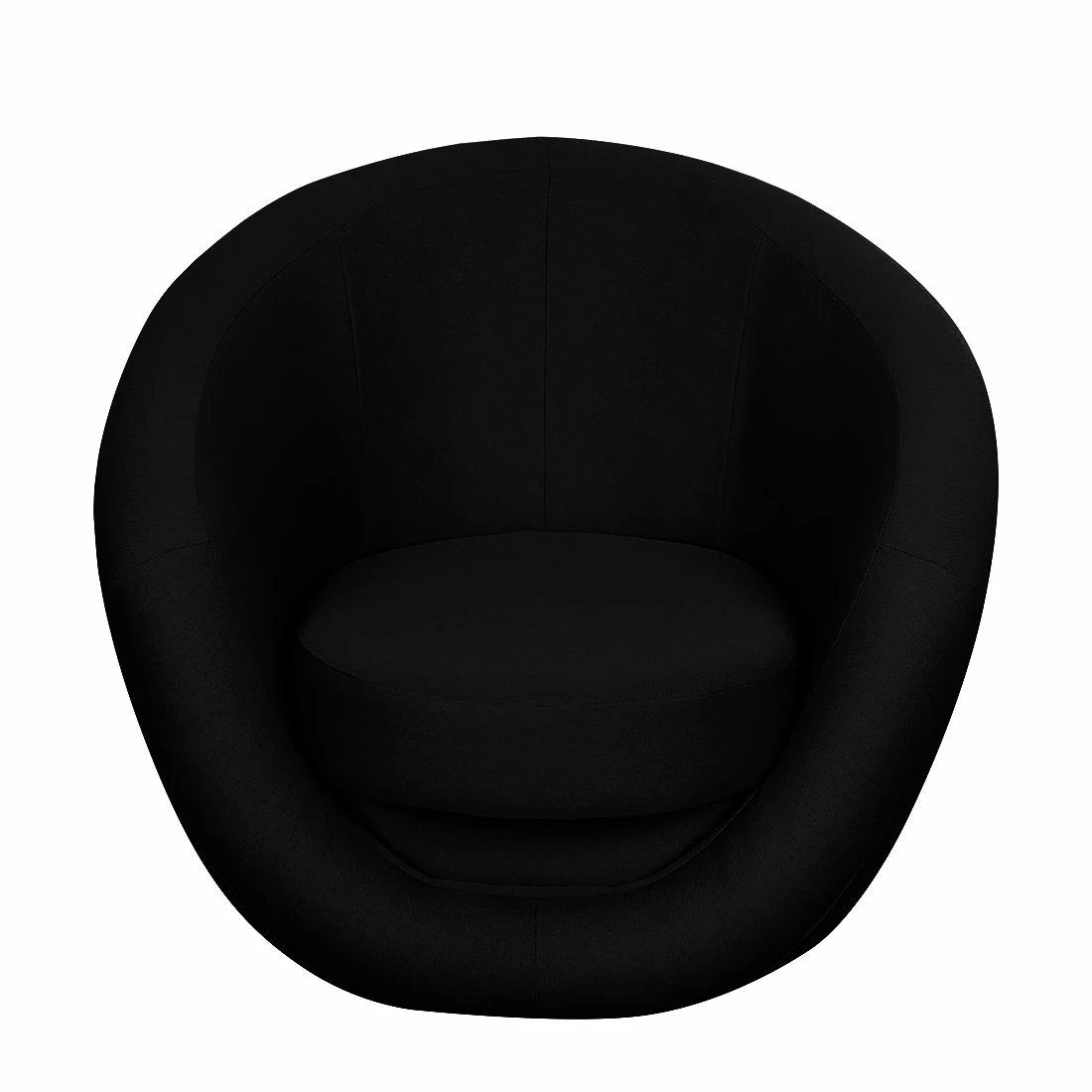 Fredriks Fauteuil Marvin - Tissu noir 7 Fredriks Fauteuil Marvin - Tissu noir – Image 5