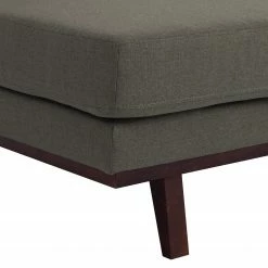 Mørteens Canapé d’angle Billund I - Tissu structuré - Taupe - Méridienne courte à droite (vue de face) -loftscape Boutique ecksofa billund webstoff longchair ottomane davorstehend rechts taupe 3482477