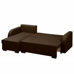 Fredriks Canapé d'angle Bodney (convertible) - Tissé à plat -loftscape Boutique ecksofa bodney mit schlaffunktion flachgewebe longchair davorstehend links braun 5053556