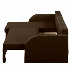 Fredriks Canapé d'angle Bodney (convertible) - Tissé à plat -loftscape Boutique ecksofa bodney mit schlaffunktion flachgewebe longchair davorstehend links braun 5053584
