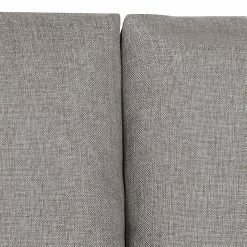 Roomscape Canapé d'angle Brandon - Cuir synthétique marron foncé - Méridienne à gauche (vue de face) -loftscape Boutique ecksofa brandon kunstleder dunkelbraun ottomane davorstehend links 395111