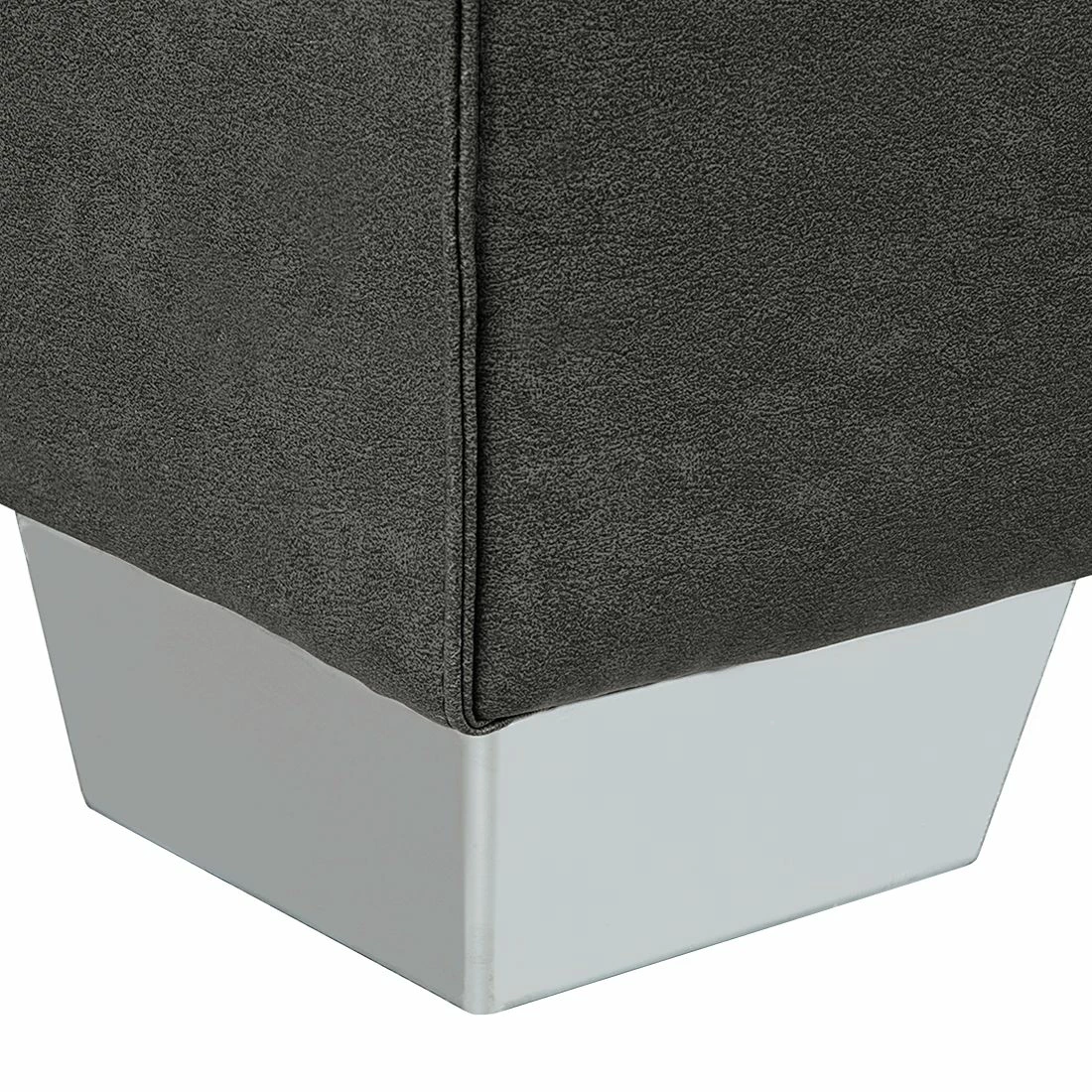 Loftscape Canapé d'angle Calli - Cuir synthétique anthracite - Méridienne à gauche (vue de face) 13 Loftscape Canapé d'angle Calli - Cuir synthétique anthracite - Méridienne à gauche (vue de face) – Image 11