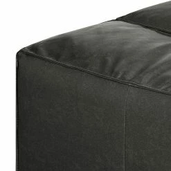Loftscape Canapé d'angle Calli - Cuir synthétique anthracite - Méridienne à gauche (vue de face) 21 Loftscape Canapé d'angle Calli - Cuir synthétique anthracite - Méridienne à gauche (vue de face) -loftscape Boutique ecksofa calli kunstleder anthrazit longchair davorstehend links 394641