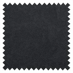 Loftscape Canapé d'angle Calli - Cuir synthétique noir - Méridienne à gauche (vue de face) -loftscape Boutique ecksofa calli kunstleder schwarz longchair davorstehend links 394674