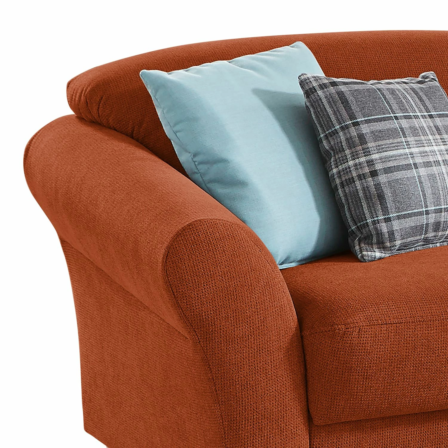 Ars Natura Canapé d'angle Cebu - Marron miel - Méridienne longue à droite (vue de face) - Avec réglage de la profondeur d'assise 15 Ars Natura Canapé d'angle Cebu - Marron miel - Méridienne longue à droite (vue de face) - Avec réglage de la profondeur d'assise – Image 13