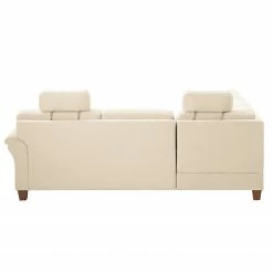 Ars Natura Canapé d'angle Davao - Microfibre -loftscape Boutique ecksofa davao microfaser ottomane davorstehend links mit schlaffunktion creme 4796720