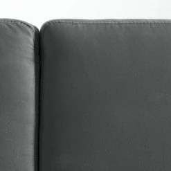 Ars Natura Canapé d'angle Davao - Microfibre -loftscape Boutique ecksofa davao microfaser ottomane davorstehend links mit schlaffunktion dunkelgrau 4796860