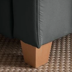 Ars Natura Canapé d'angle Davao - Microfibre -loftscape Boutique ecksofa davao microfaser ottomane davorstehend links ohne schlaffunktion dunkelgrau 4643428