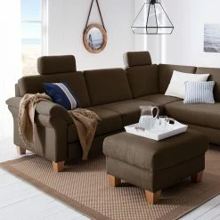 Ars Natura Canapé d'angle Davao - Marron - Méridienne longue à droite (vue de face) 28 Ars Natura Canapé d'angle Davao - Marron - Méridienne longue à droite (vue de face) -loftscape Boutique ecksofa davao microfaser ottomane davorstehend rechts mit schlaffunktion braun 4643580