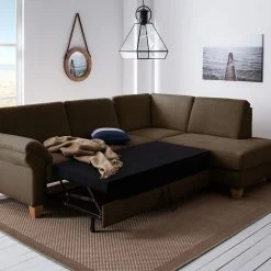 Ars Natura Canapé d'angle Davao - Marron - Méridienne longue à droite (vue de face) 29 Ars Natura Canapé d'angle Davao - Marron - Méridienne longue à droite (vue de face) -loftscape Boutique ecksofa davao microfaser ottomane davorstehend rechts mit schlaffunktion braun 4643584