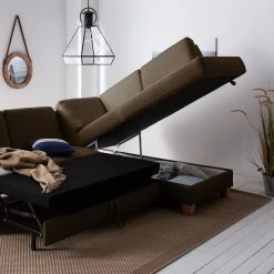 Ars Natura Canapé d'angle Davao - Marron - Méridienne longue à droite (vue de face) 39 Ars Natura Canapé d'angle Davao - Marron - Méridienne longue à droite (vue de face) -loftscape Boutique ecksofa davao microfaser ottomane davorstehend rechts mit schlaffunktion braun 4643588