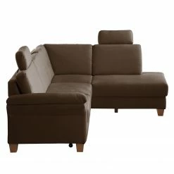 Ars Natura Canapé d'angle Davao - Marron - Méridienne longue à droite (vue de face) 36 Ars Natura Canapé d'angle Davao - Marron - Méridienne longue à droite (vue de face) -loftscape Boutique ecksofa davao microfaser ottomane davorstehend rechts mit schlaffunktion braun 4796900