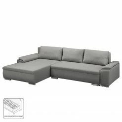 Fredriks Canapé d'angle Dengie (convertible) - Tissu structuré 23 Fredriks Canapé d'angle Dengie (convertible) - Tissu structuré -loftscape Boutique ecksofa dengie mit schlaffunktion strukturstoff longchair davorstehend links platin 5055268