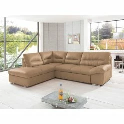 Cotta Canapé d'angle Doug - Cuir Ramsa : Marron - Méridienne longue à gauche (vue de face) 10 Cotta Canapé d'angle Doug - Cuir Ramsa : Marron - Méridienne longue à gauche (vue de face) -loftscape Boutique ecksofa doug mit schlaffunktion echtleder longchair ottomane davorstehend links braun 4371192